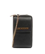 LOVE MOSCHINO JEWEL Portafoglio porta smartphone Nero - Portafogli Donna - 1