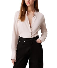 CALVIN KLEIN CK Camicia a maniche lunghe in viscosa - Camicie Donna