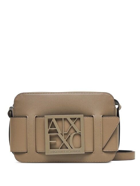 ARMANI EXCHANGE A|X BUCKLE Borsetta a tracolla brown bass - Borse Donna