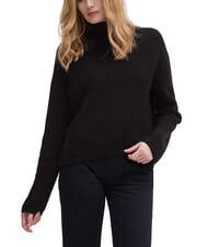 CALVIN KLEIN CK JEANS Maglione dolcevita cotone relaxed fit - Maglie Donna