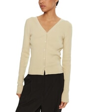 CALVIN KLEIN CK JEANS Cardigan con scollo a v profondo - Maglie Donna