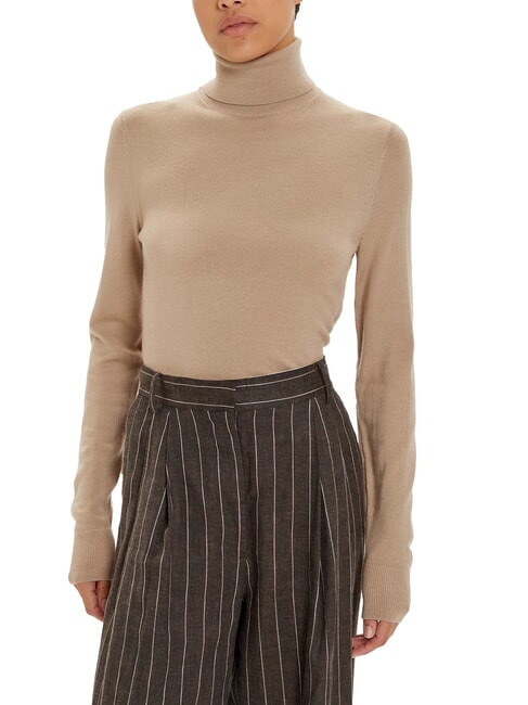 CALVIN KLEIN CK Maglione dolcevita slim fit in lana amphora - Maglie Donna