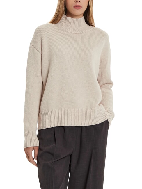 CALVIN KLEIN CK Maglione dolcevita relaxed fit gray morn - Maglie Donna