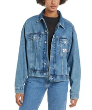 CALVIN KLEIN CK JEANS Giubbotto in tela denim denim - Giacche Donna - 1