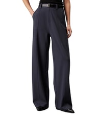 CALVIN KLEIN CK JEANS Pantaloni in jersey a gamba larga - Pantaloni Donna