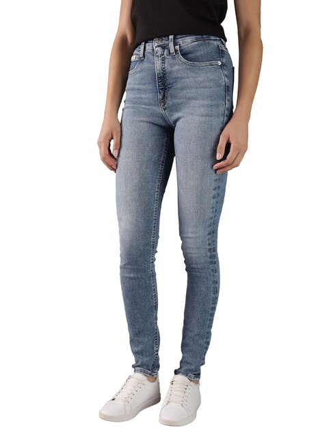 CALVIN KLEIN CK JEANS Jeans skinny a vita alta denim - Jeans Donna