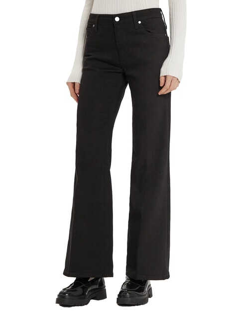 CALVIN KLEIN CK Jeans flare fit denim black - Jeans Donna