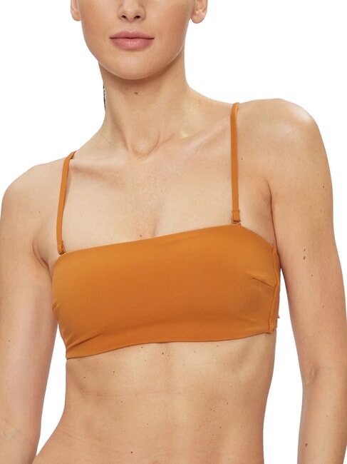 CALVIN KLEIN CK Costume bikini top a fascia allspice - Costumi da bagno Donna