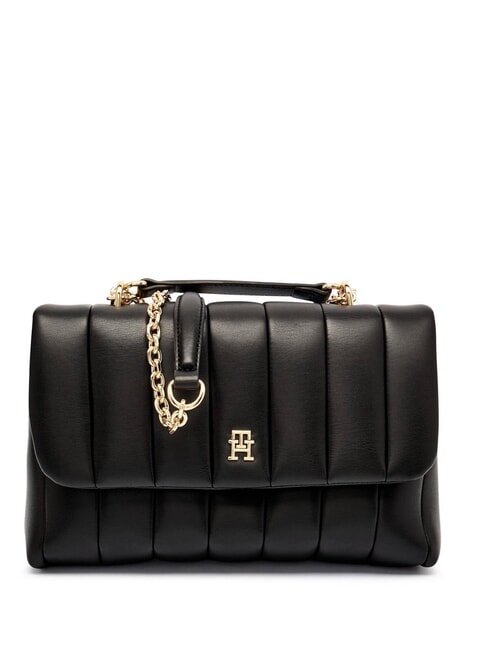 TOMMY HILFIGER TH GRACE Borsa a spalla / tracolla black - Borse Donna