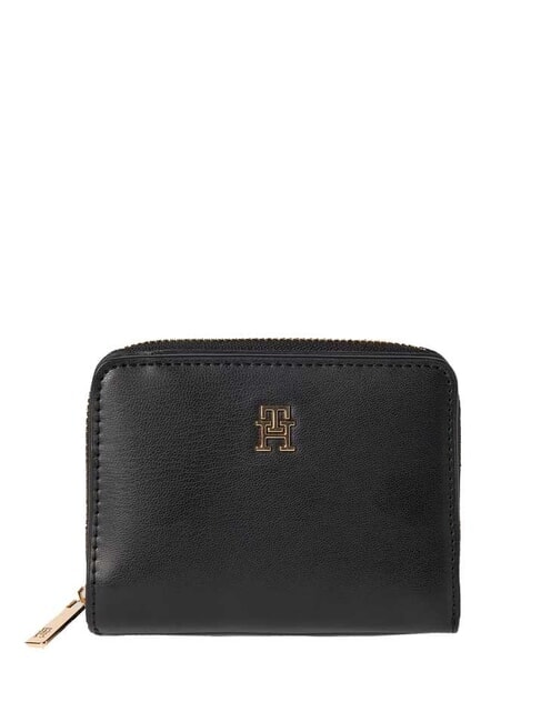 TOMMY HILFIGER TH ICON Portafoglio Small black - Portafogli Donna
