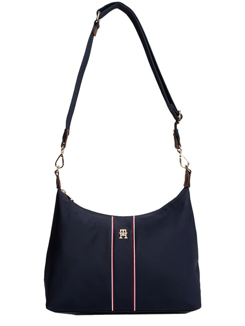 TOMMY HILFIGER POPETTE Borsa a tracolla space blue corp - Borse Donna