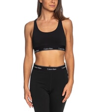 CALVIN KLEIN CK PERFORMANCE Reggiseno sportivo sostegno medio black beauty - Reggiseni Donna - 1