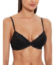CALVIN KLEIN CK Reggiseno bralette con pizzo black - Reggiseni Donna - 1