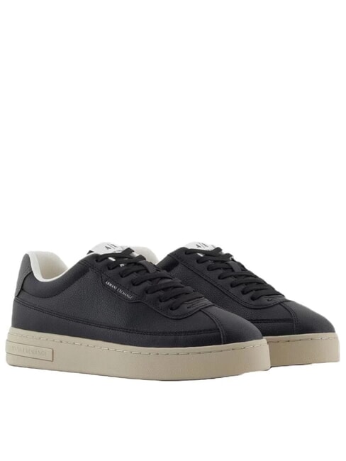 ARMANI EXCHANGE LONDON MINI-TUMBLED Sneakers black - Scarpe Uomo