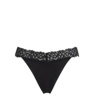 CALVIN KLEIN CK Slip in microfibra con pizzo - Slip Donna