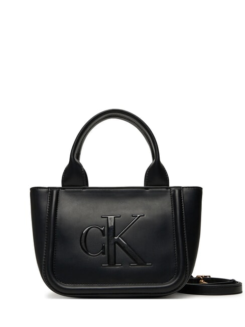 CALVIN KLEIN BOLD MONOGRAM Mini Bag a mano, con tracolla na black - Borse Donna