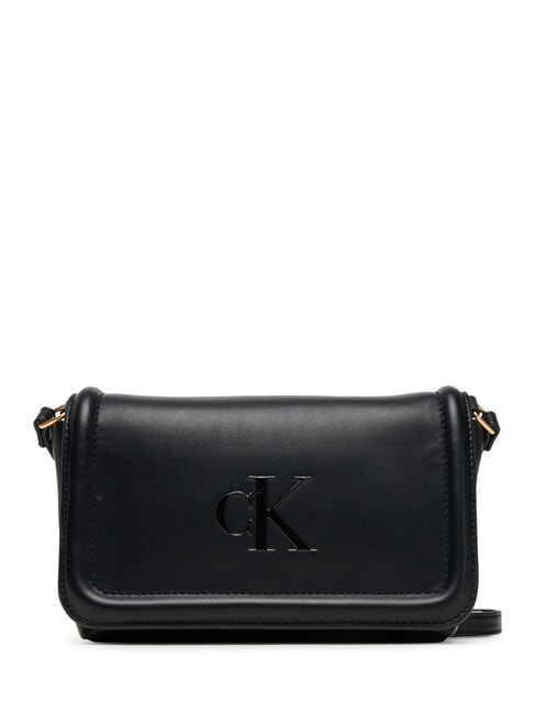 CALVIN KLEIN BOLD MONOGRAM Borsetta a tracolla na black - Borse Donna