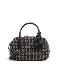 LIUJO AMELIE Borsa a bauletto logo monogram tabacco - Borse Donna - 1