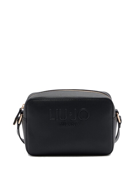 LIUJO HALONA Borsa camera case logo in rilievo NERO - Borse Donna