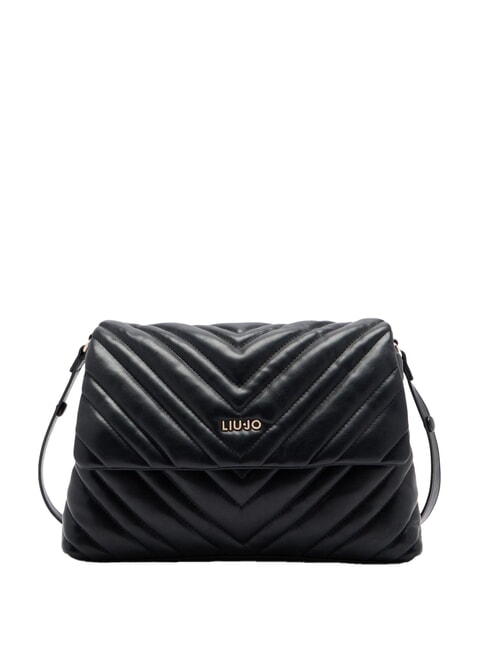 LIUJO LUNNY Borsa hobo media matelassé NERO - Borse Donna