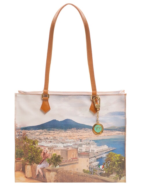 YNOT YESBAG Borsa Tote a spalla lemon tree - Borse Donna
