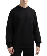 CALVIN KLEIN CK JEANS Felpa girocollo monogram logo - Felpe Uomo