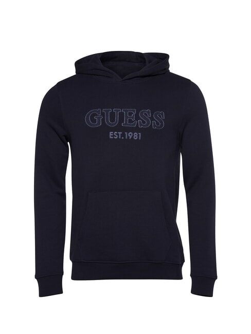 GUESS BEAU Felpa con cappuccio smartblue - Felpe Uomo