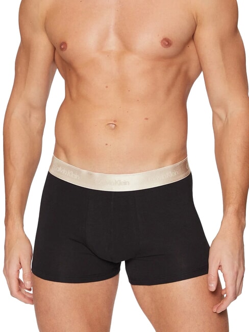 CALVIN KLEIN CK Boxer con elastico a contrasto black w/ cocoon wb - Slip Uomo