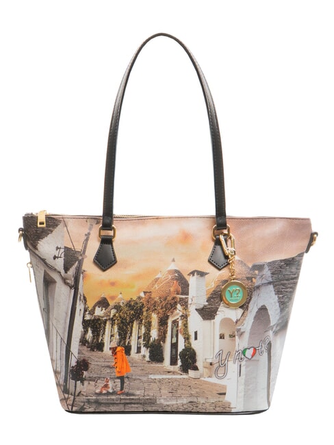 YNOT YESBAG Shopping Bag life in trulli - Borse Donna