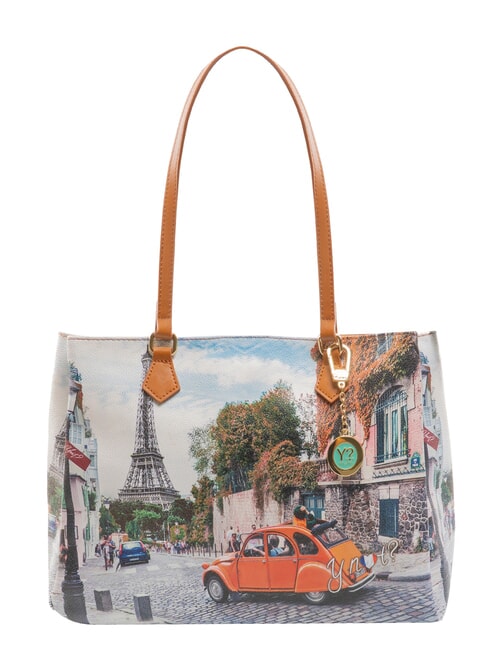 YNOT YESBAG Borsa a spalla stampata cest la vie - Borse Donna