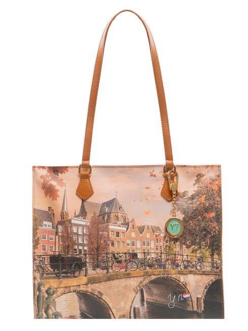 YNOT YESBAG Borsa Tote a spalla autumn river - Borse Donna