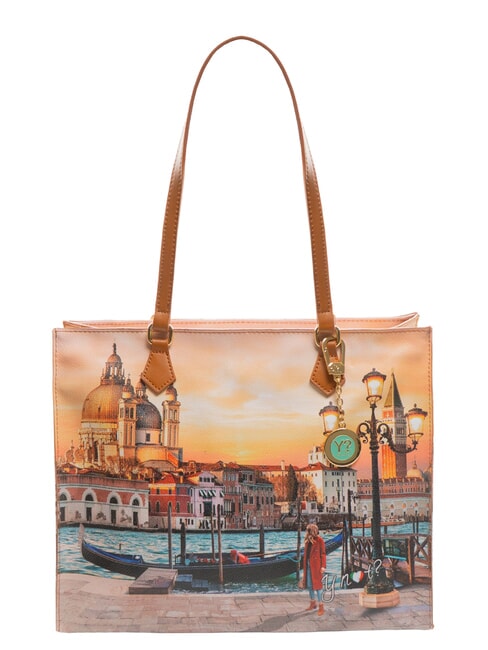 YNOT YESBAG Borsa Tote a spalla venice sunset - Borse Donna