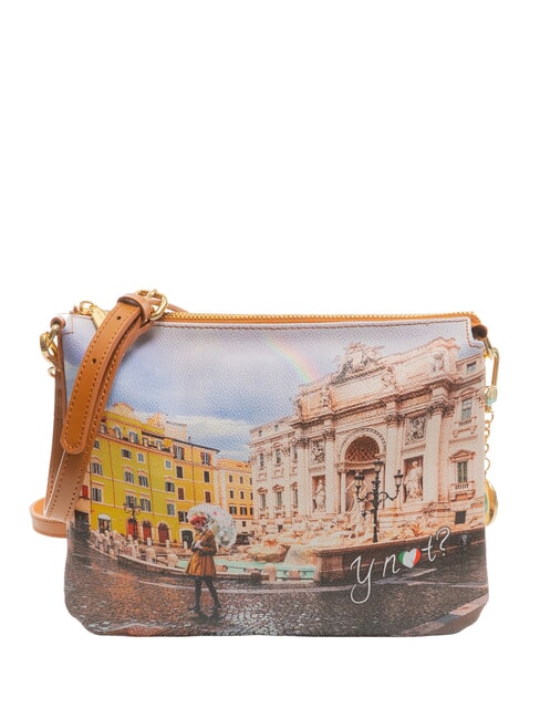 YNOT YESBAG Piattina a tracolla rainbow rome - Borse Donna