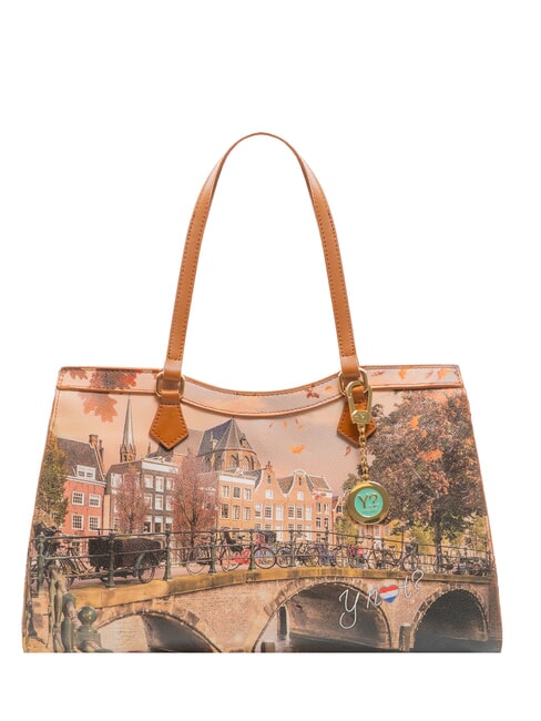 YNOT YESBAG Borsa a spalla autumn river - Borse Donna