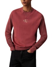 CALVIN KLEIN CK JEANS Maglione in cotone con logo - Maglie Uomo