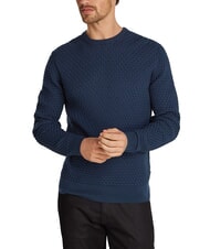 CALVIN KLEIN CK Maglione girocollo con intrecci - Maglie Uomo