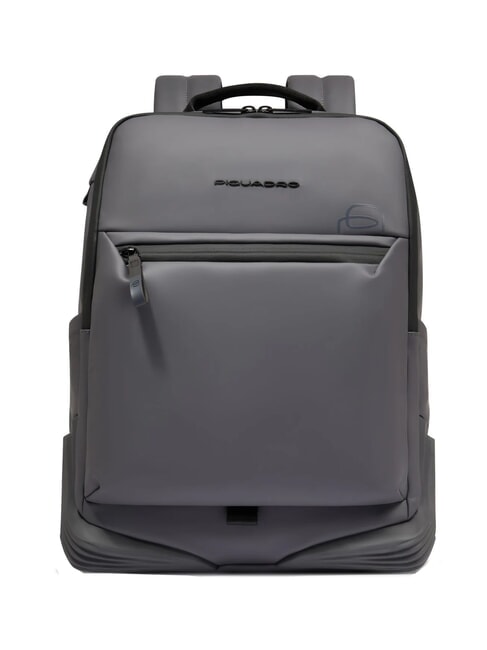 PIQUADRO CORNER SPECIALE GOMMATO  Zaino porta PC 14" GRIGIO - Zaini da lavoro porta PC