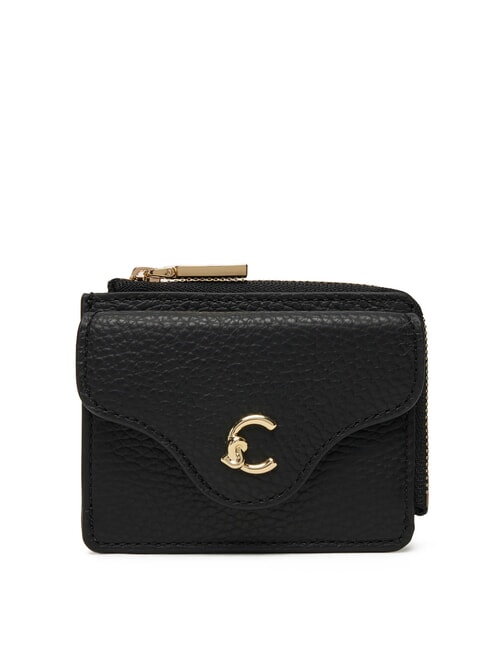 COCCINELLE C-ME Mini Portafoglio in pelle Nero - Portafogli Donna