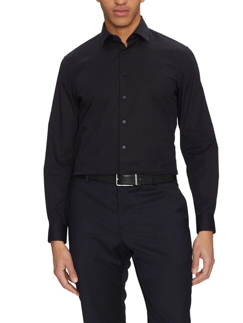 CALVIN KLEIN CK Camicia stretch, regular fit night sky - Camicie Uomo