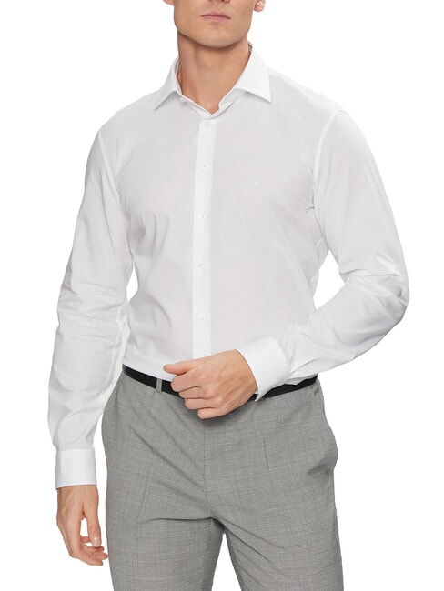 CALVIN KLEIN CK Camicia stretch, regular fit bright white - Camicie Uomo