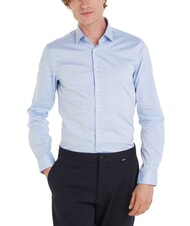 CALVIN KLEIN CK Camicia manica lunga in cotone slim fit - Camicie Uomo
