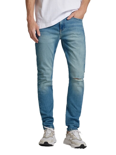 CALVIN KLEIN CK JEANS Jeans slim fit con strappo denim - Jeans Uomo