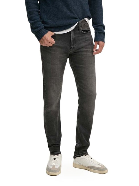 CALVIN KLEIN CK JEANS Jeans skinny slim fit denim black - Jeans Uomo