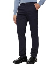 CALVIN KLEIN CK Pantalone chino slim fit vita media night sky - Pantaloni Uomo - 1