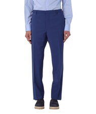 CALVIN KLEIN CK Pantaloni eleganti slim fit misto lana slate blue - Pantaloni Uomo - 1