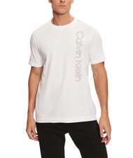 CALVIN KLEIN CK PERFORMANCE T-shirt manica corta regular fit maxilogo - T-shirt Uomo
