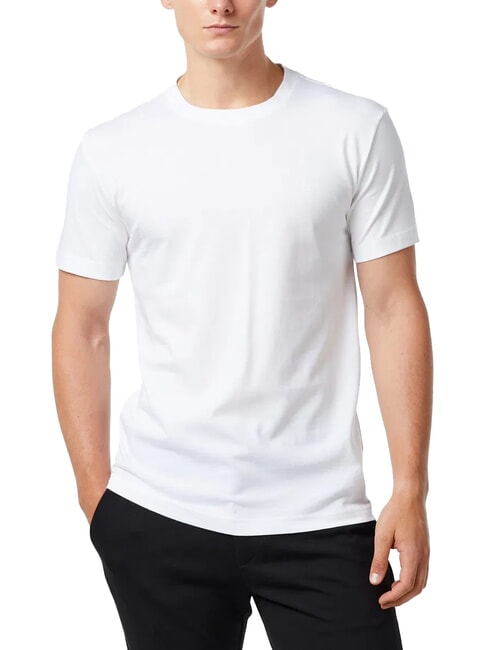 CALVIN KLEIN CK JEANS T-shirt manica corta in cotone bright white - T-shirt Uomo