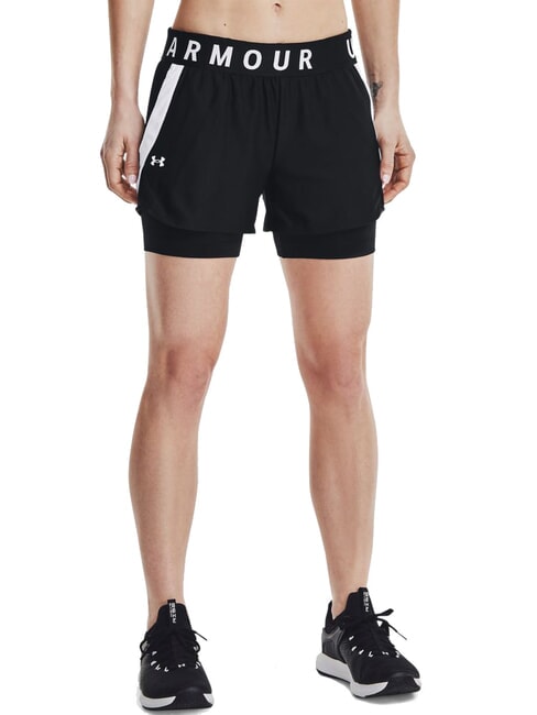 UNDER ARMOUR PLAY UP Pantaloncini sportivi black - Pantaloni Uomo
