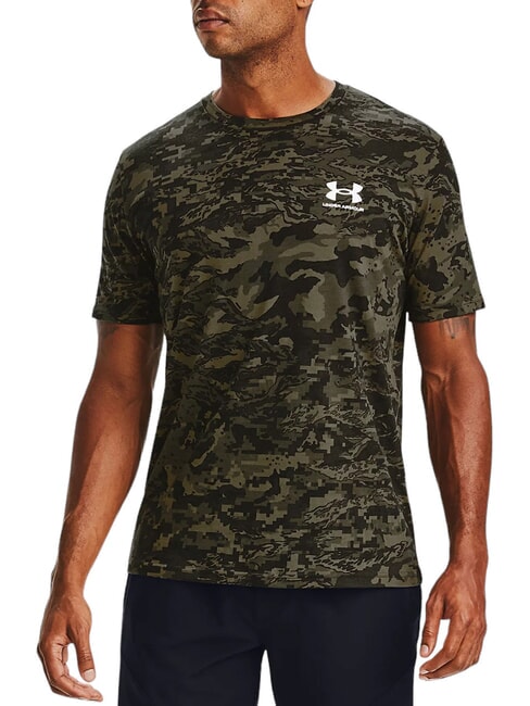 UNDER ARMOUR ABC CAMO T-Shirt black - T-shirt Uomo
