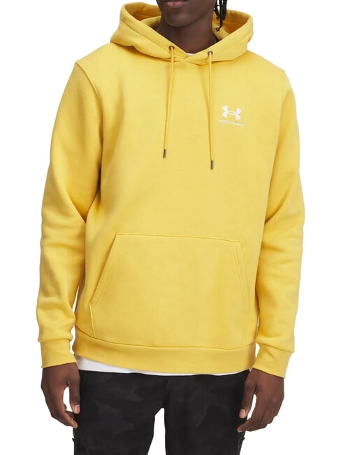 UNDER ARMOUR ICON FLEECE Felpa con cappuccio noble gold - Felpe Uomo